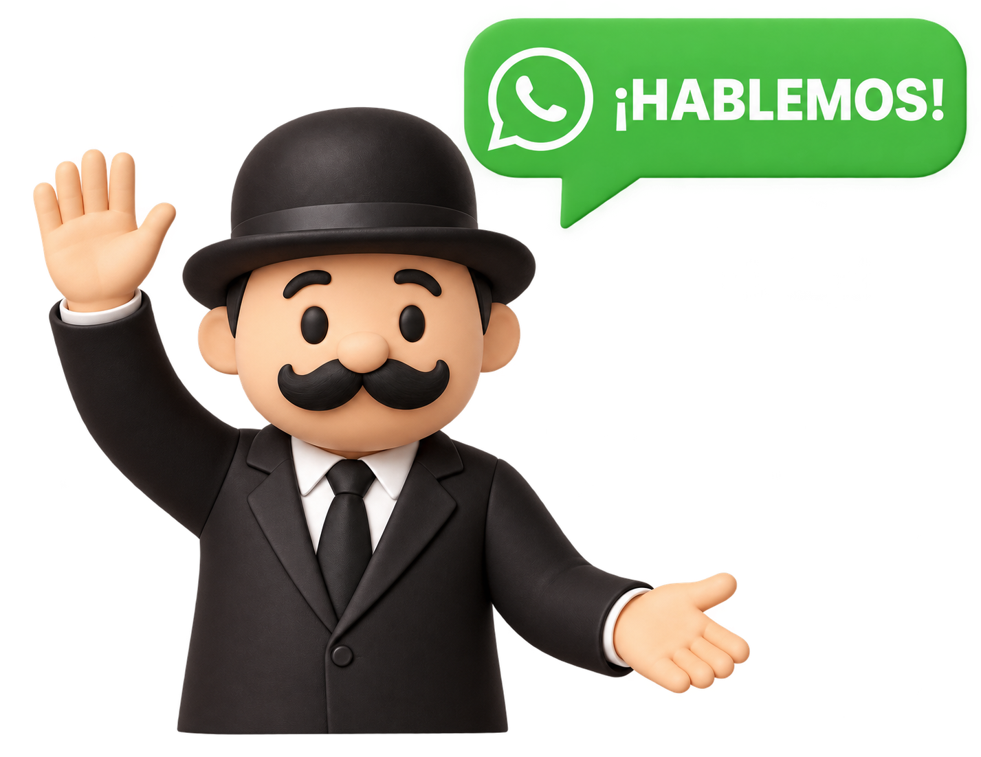Asesor de Good Money invitando a conversar por WhatsApp